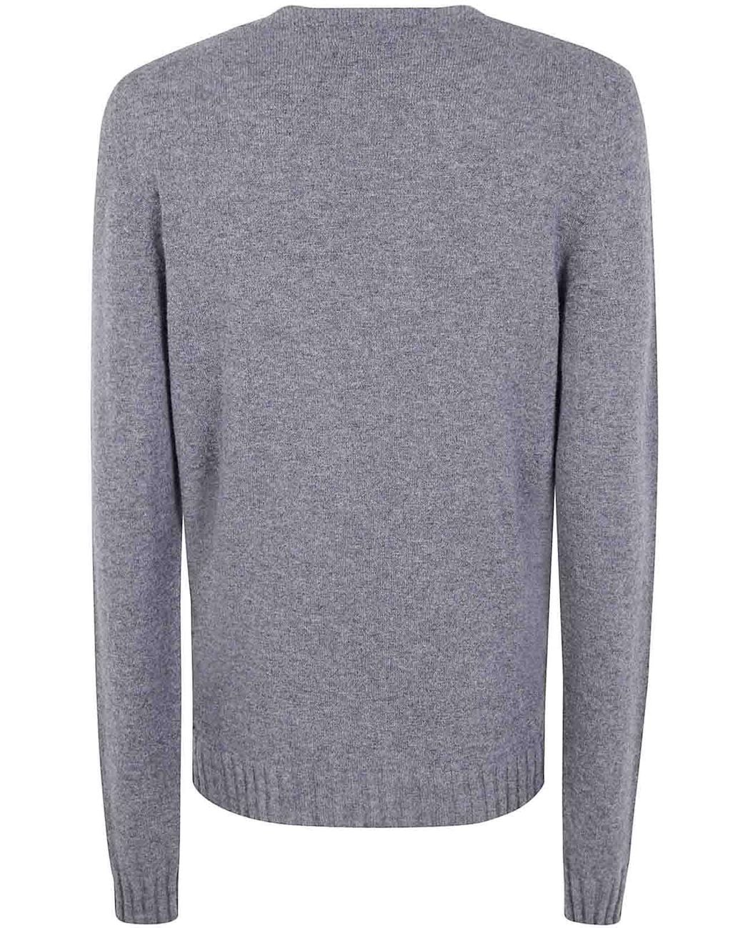 MD75 Rundhalspullover in Gray für Herren