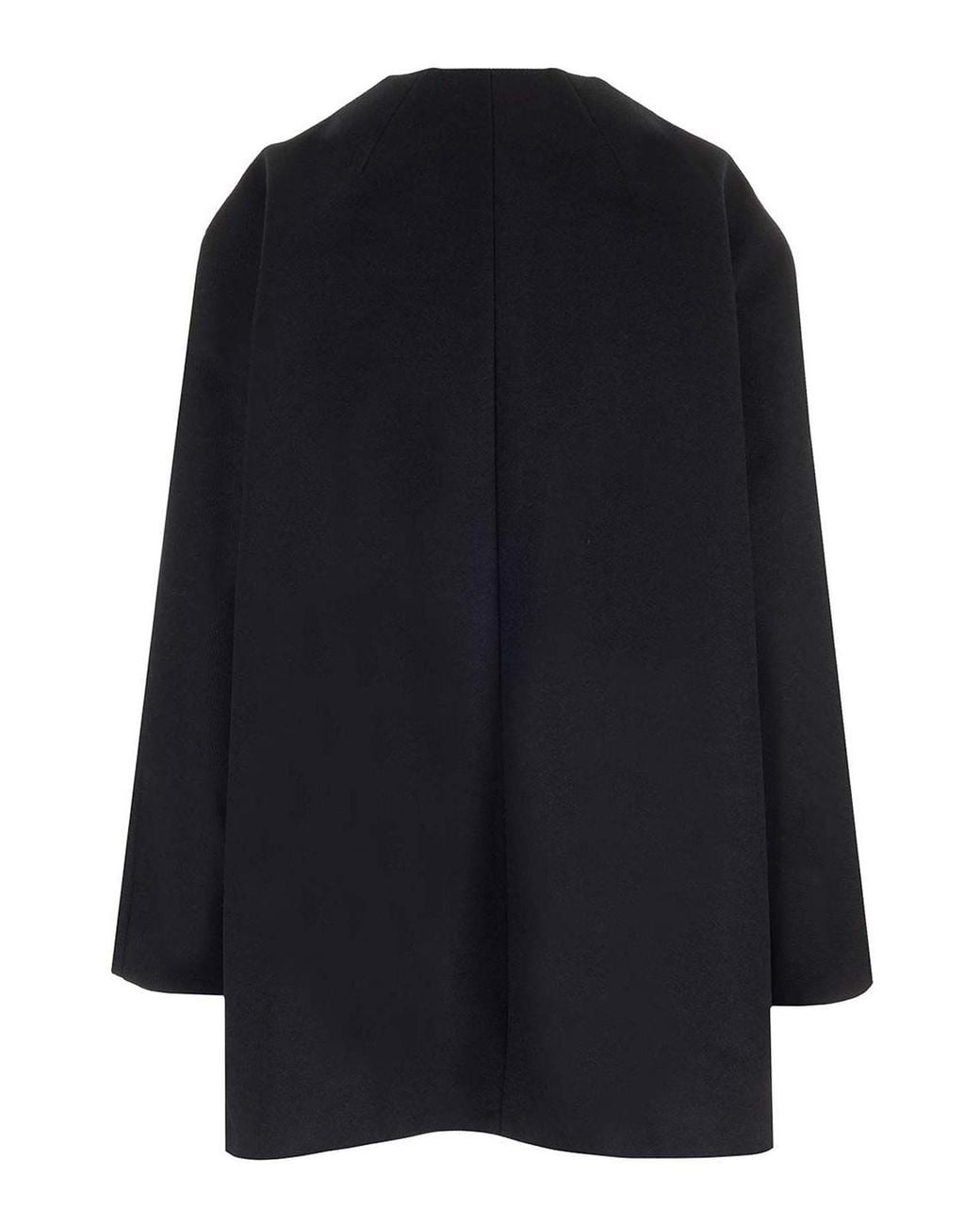 Theory Blue Recycled Wool Coat