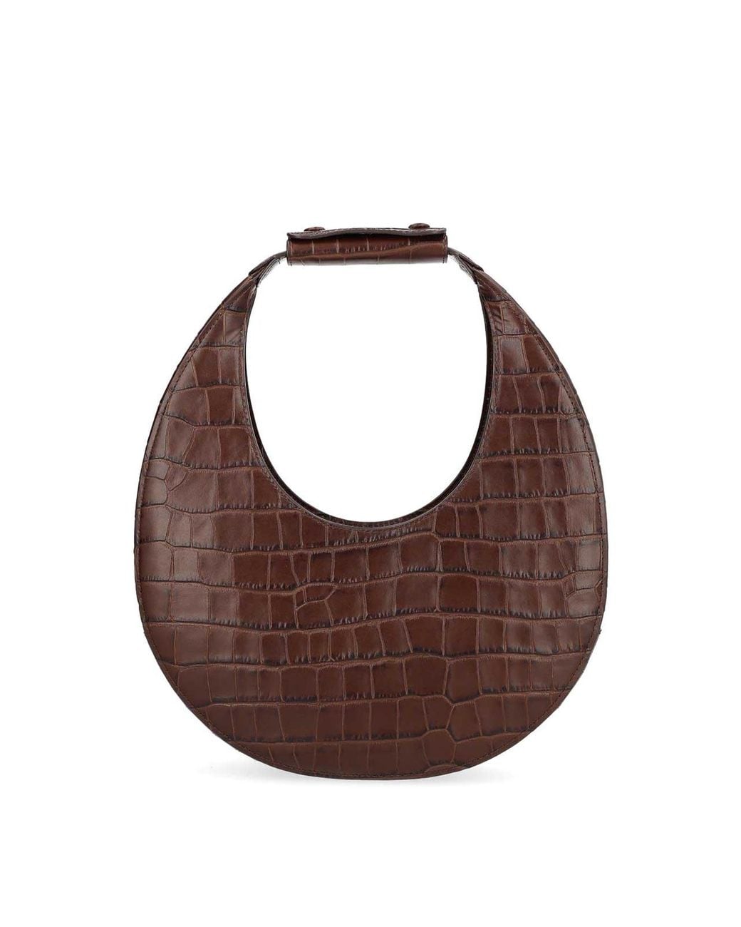 Borsa Moon Tote di Staud in Brown