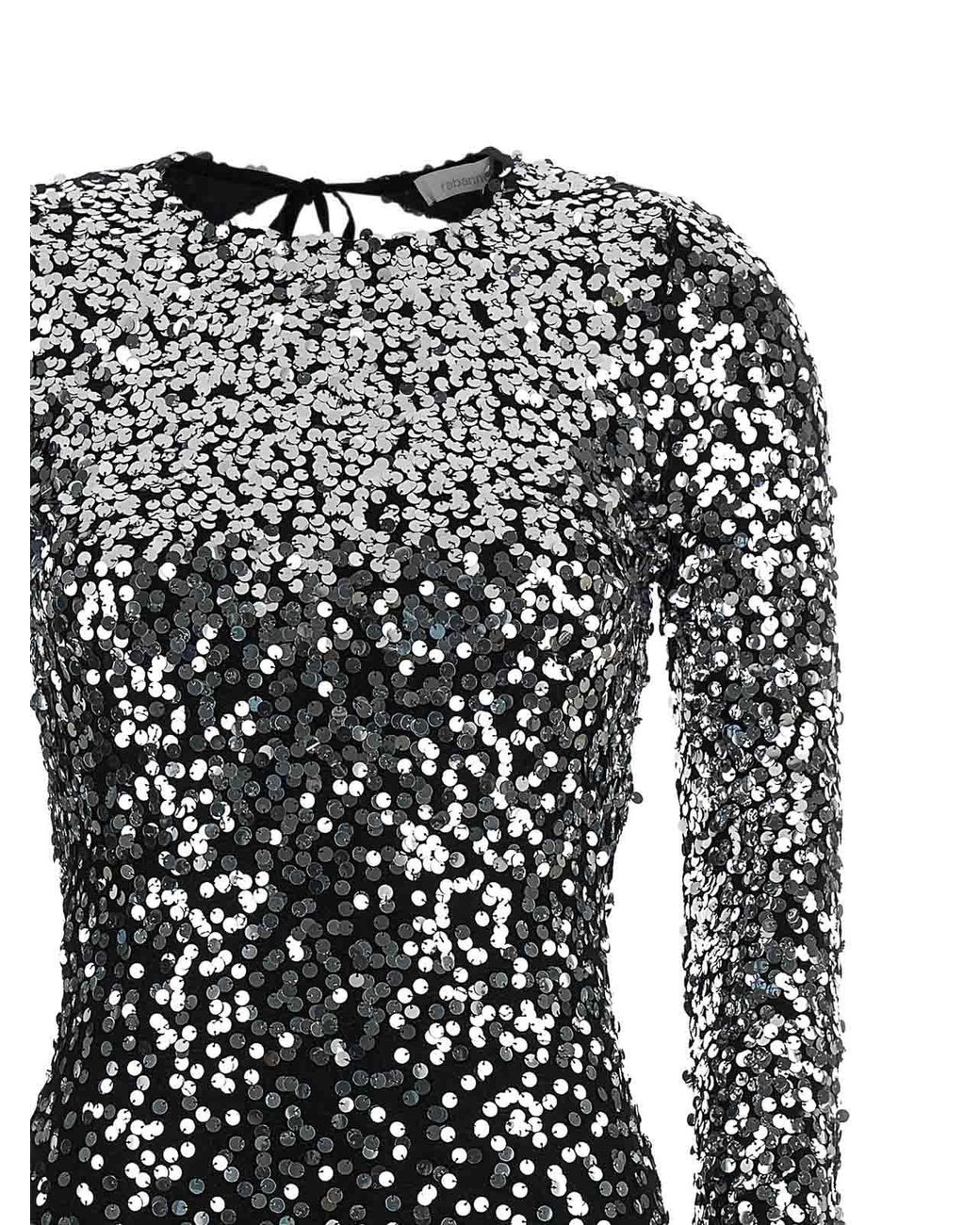 Rabanne Black Sequin Dress