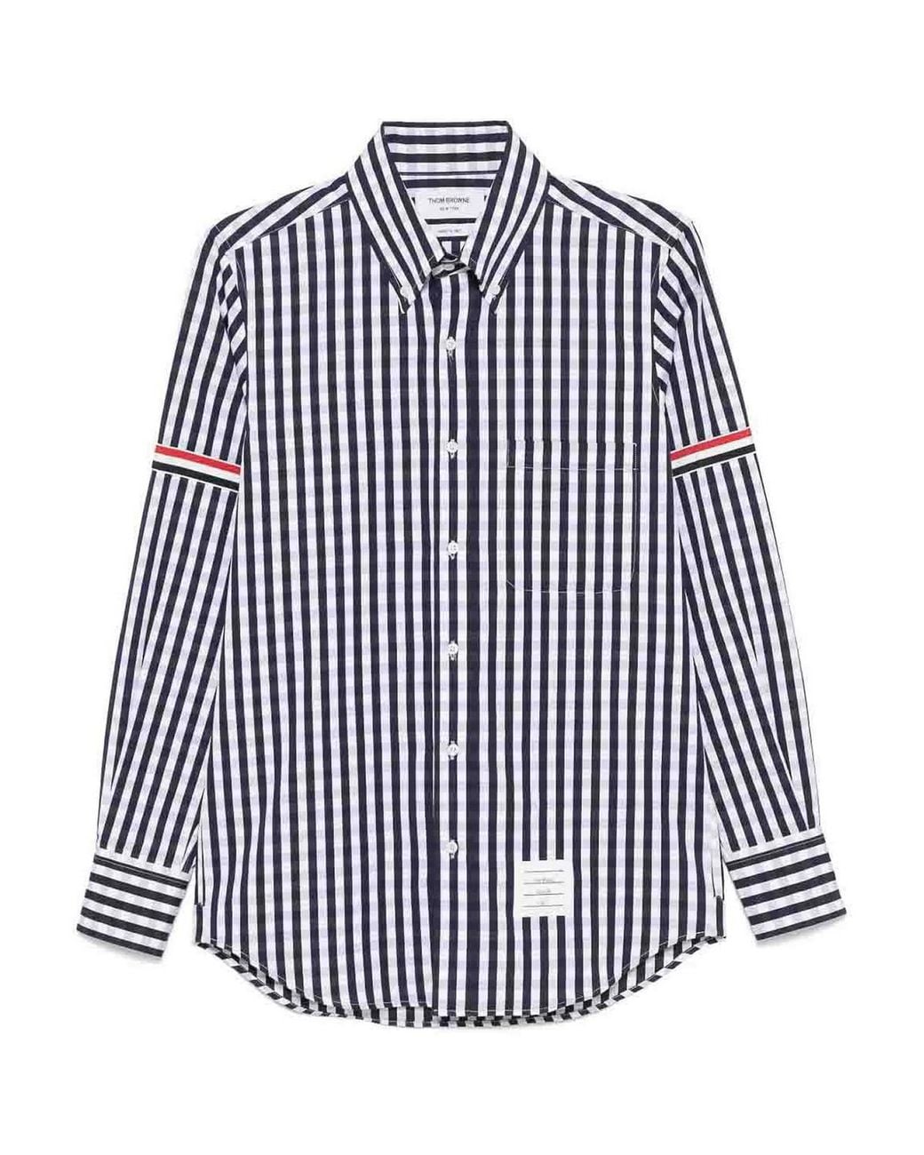 Thom Browne Blue Shirt for men