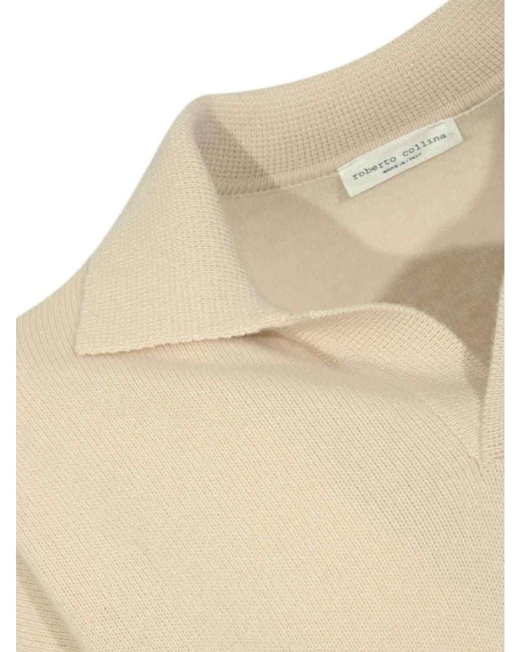 Roberto Collina White Pole for men