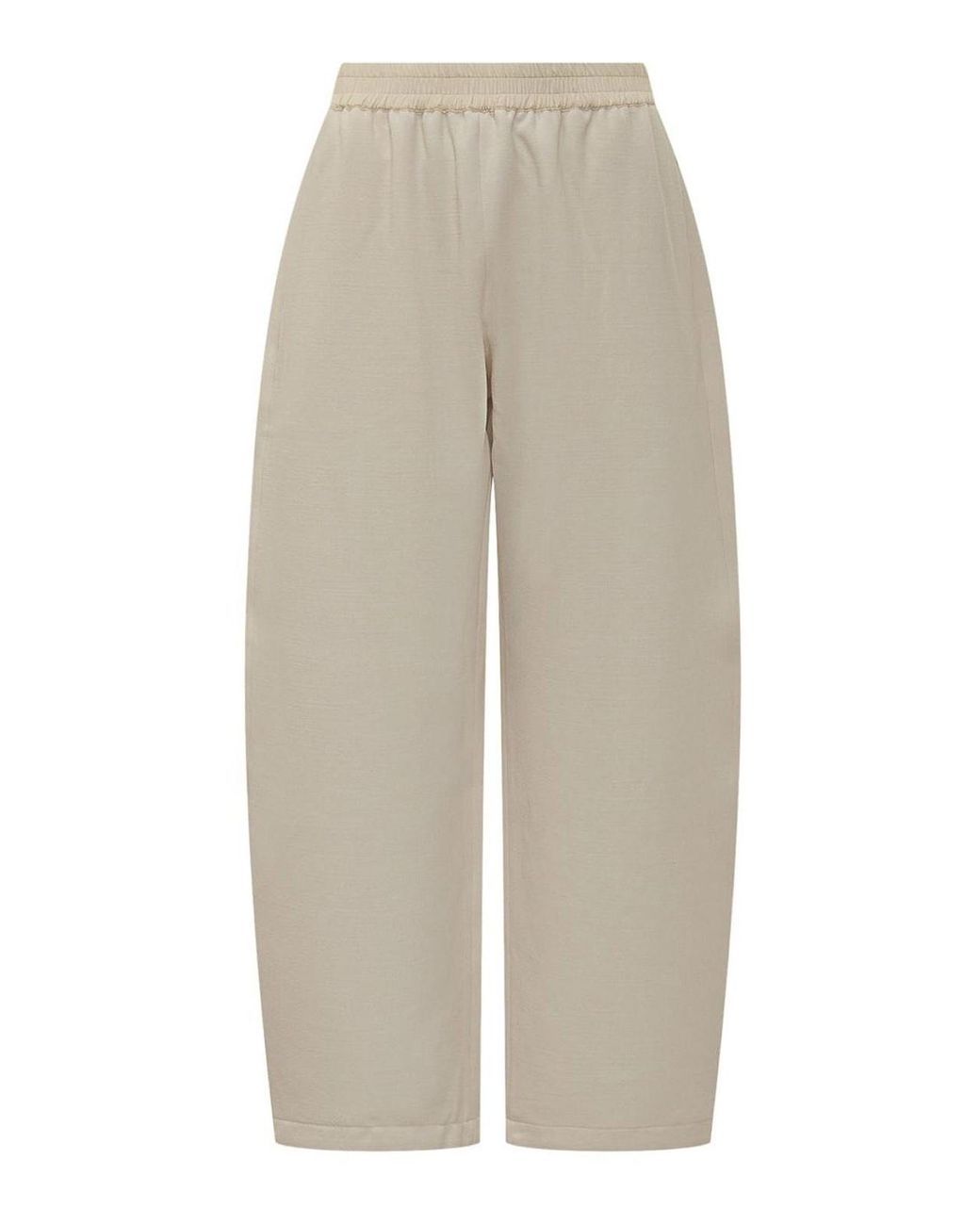 Studio Nicholson White Wool Trousers
