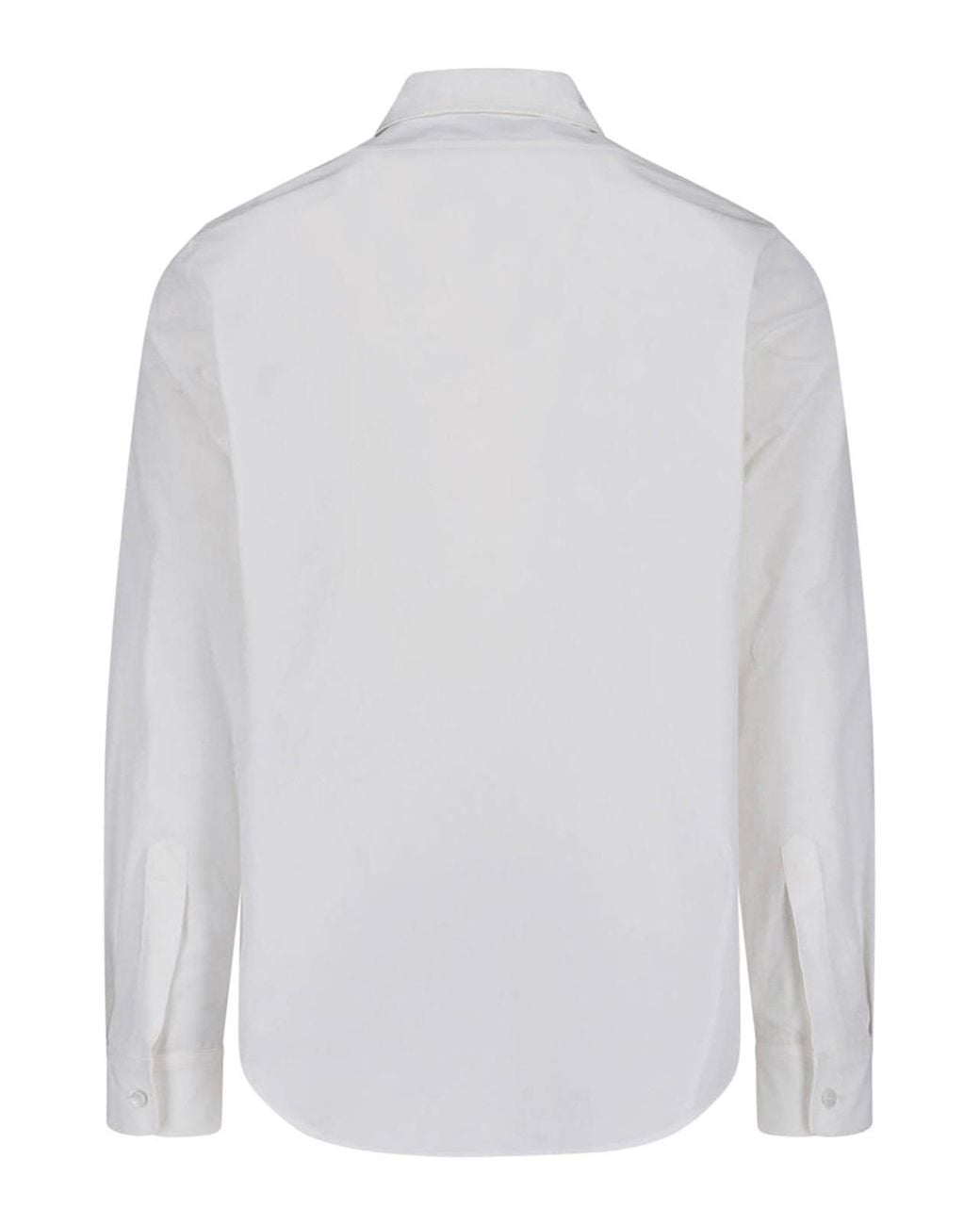 Jil Sander White Cotton Shirt for men