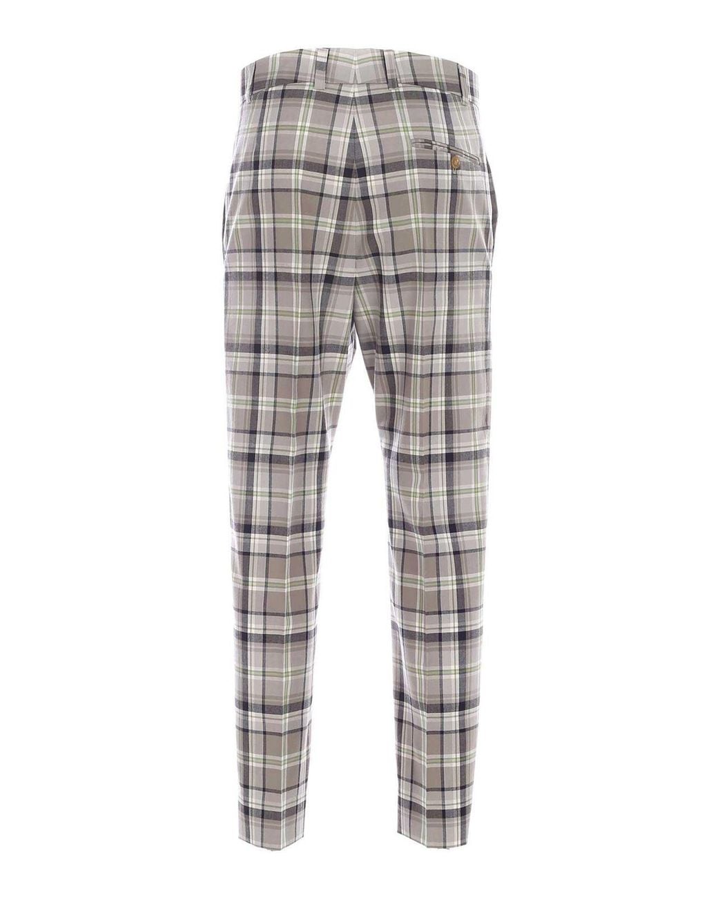 Vivienne Westwood Gray Check Pants