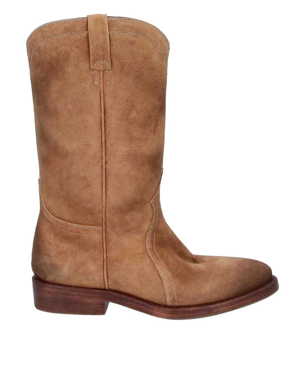 Jil Sander Brown Stiefeletten