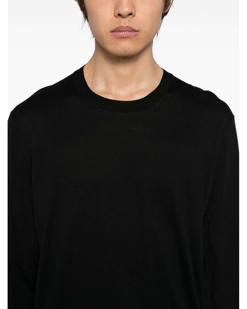 Tom Ford Black Crew Neck Sweater for men