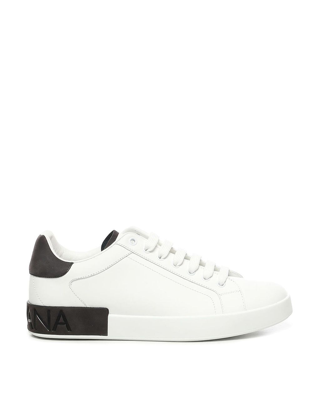 Dolce & Gabbana White Sneakers Lambskin for men