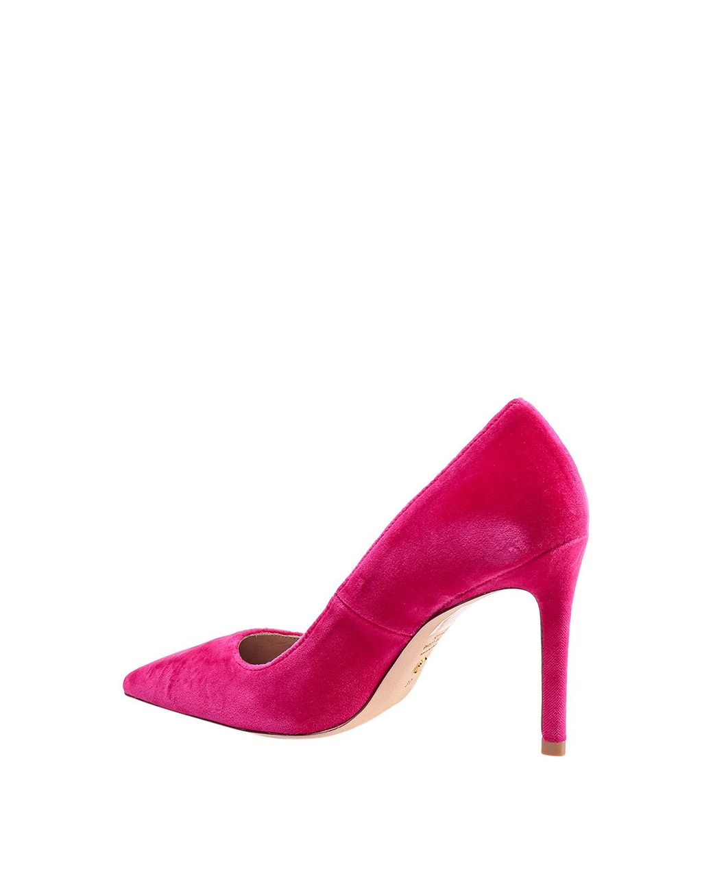 Stuart Weitzman Pink Stuart 100 Velvet Pumps