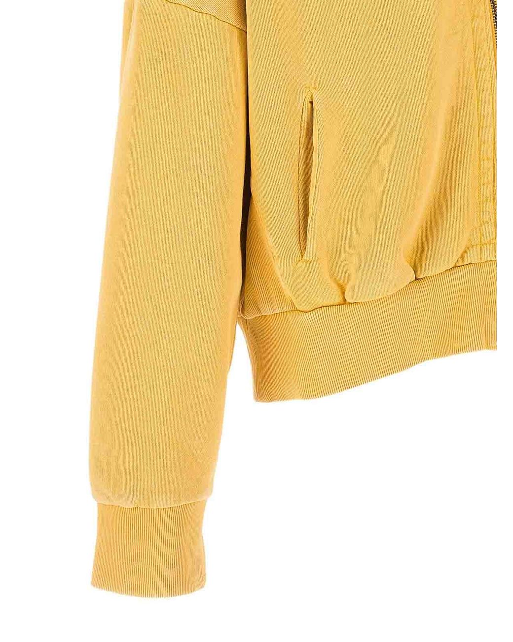 Entire studios Yellow Eternal Zip Hoodie for men