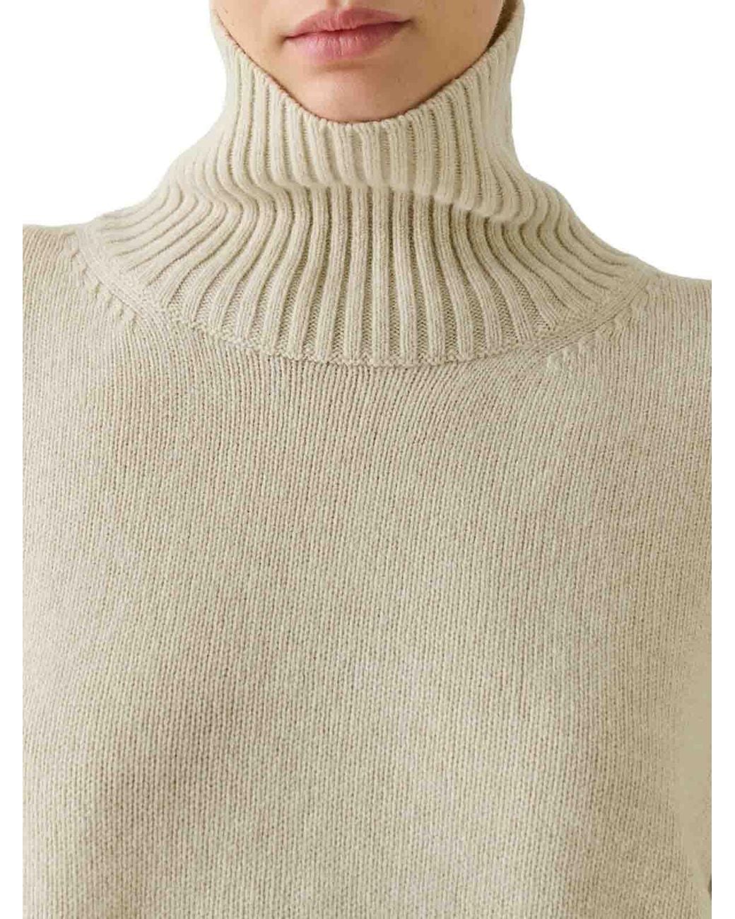Pull Col Roulé Soeur en coloris Natural