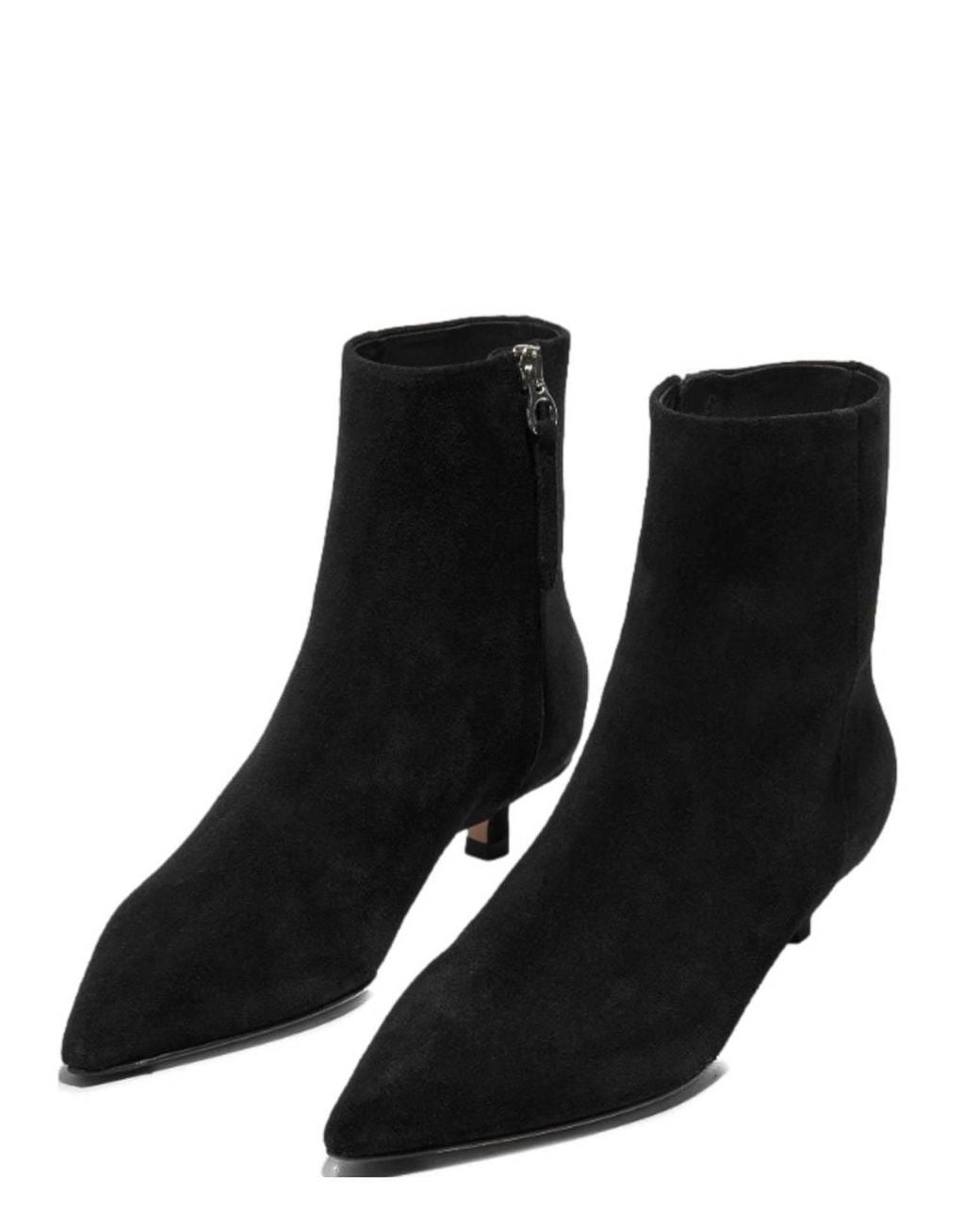 Aeyde Black Sofie Ankle Boot