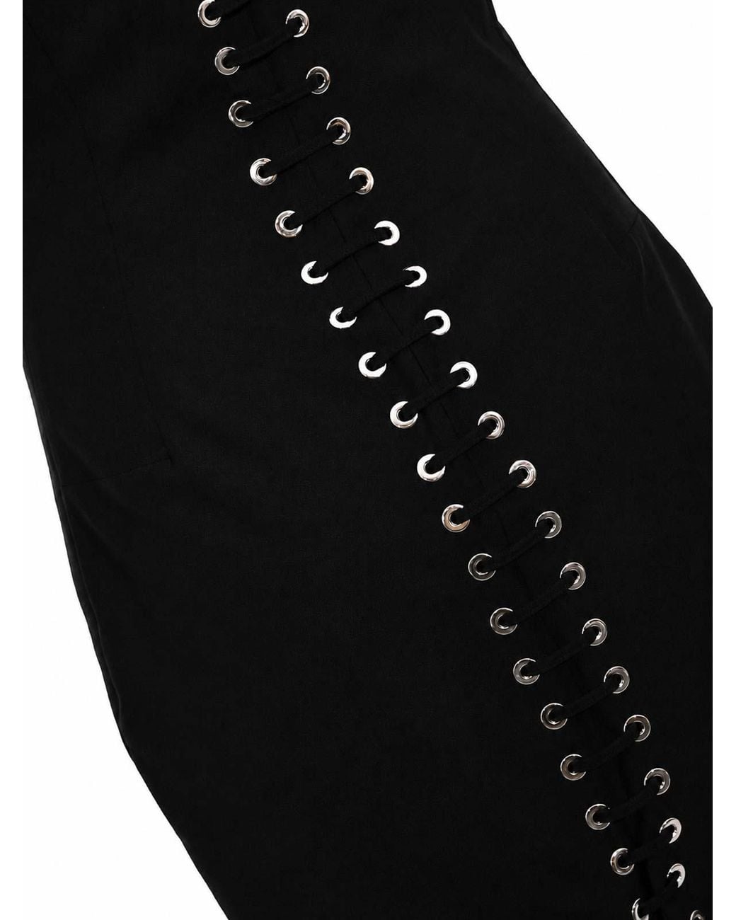 Pinko Black Range Rover Dress