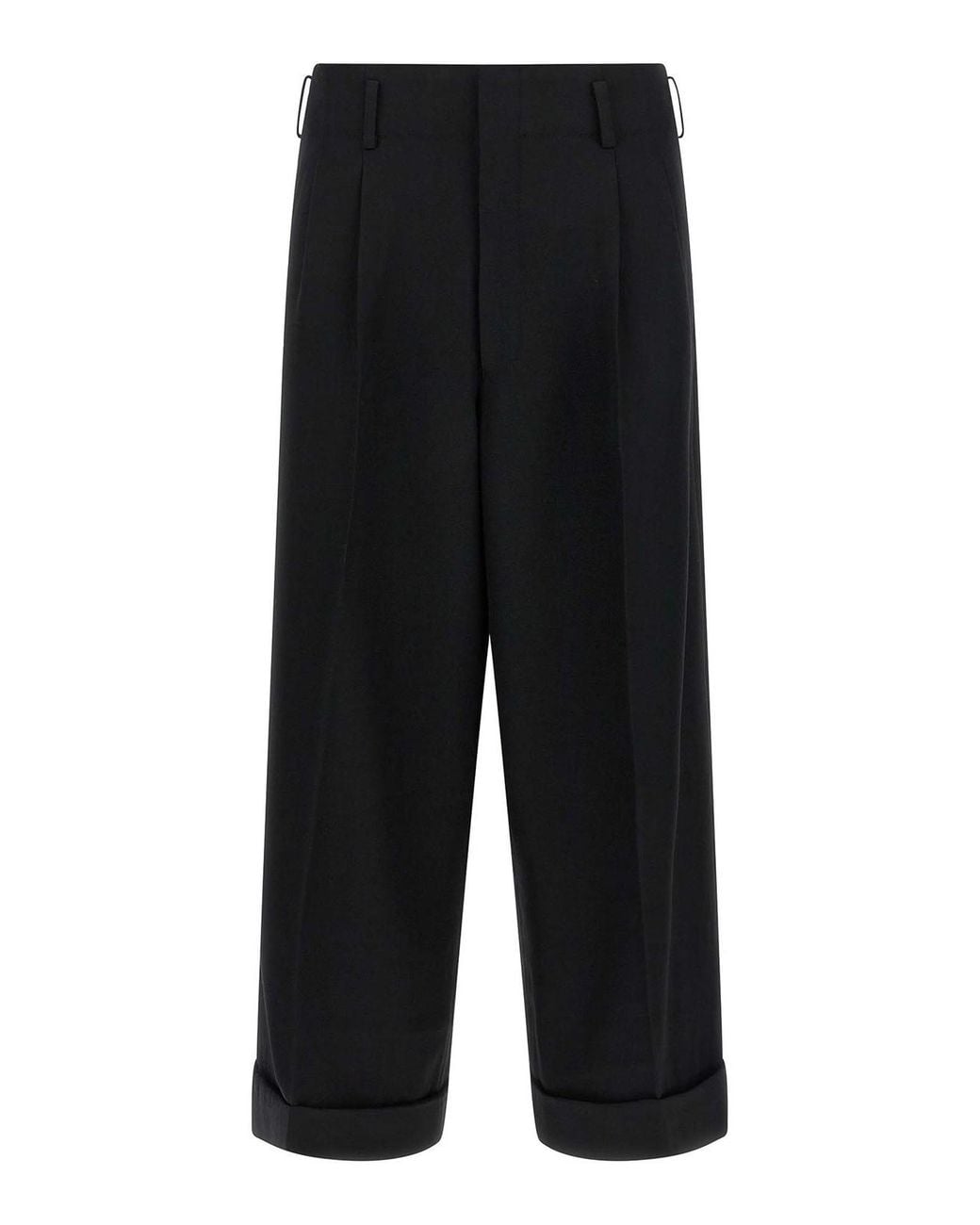 Comme des Garçons Black Cropped Trousers