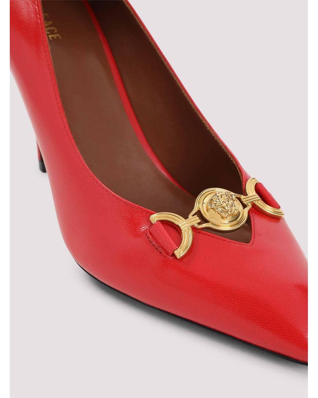 Versace Red Decollete