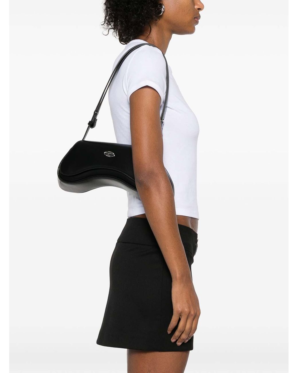 DIESEL Black Shoulder Bag Play