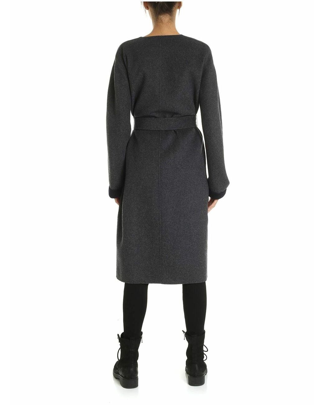 DKNY Black Reversible Cardigan