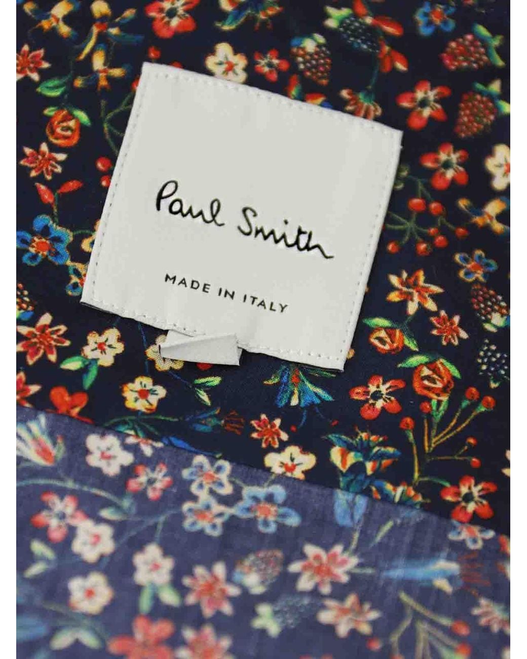 Paul Smith Gray Flower Slim Fit Shirt for men