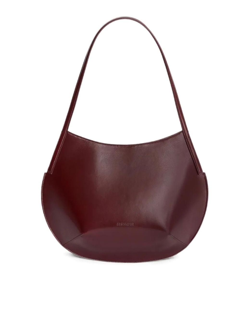 Jil Sander Purple Shoulder Bag Kante Shoulder