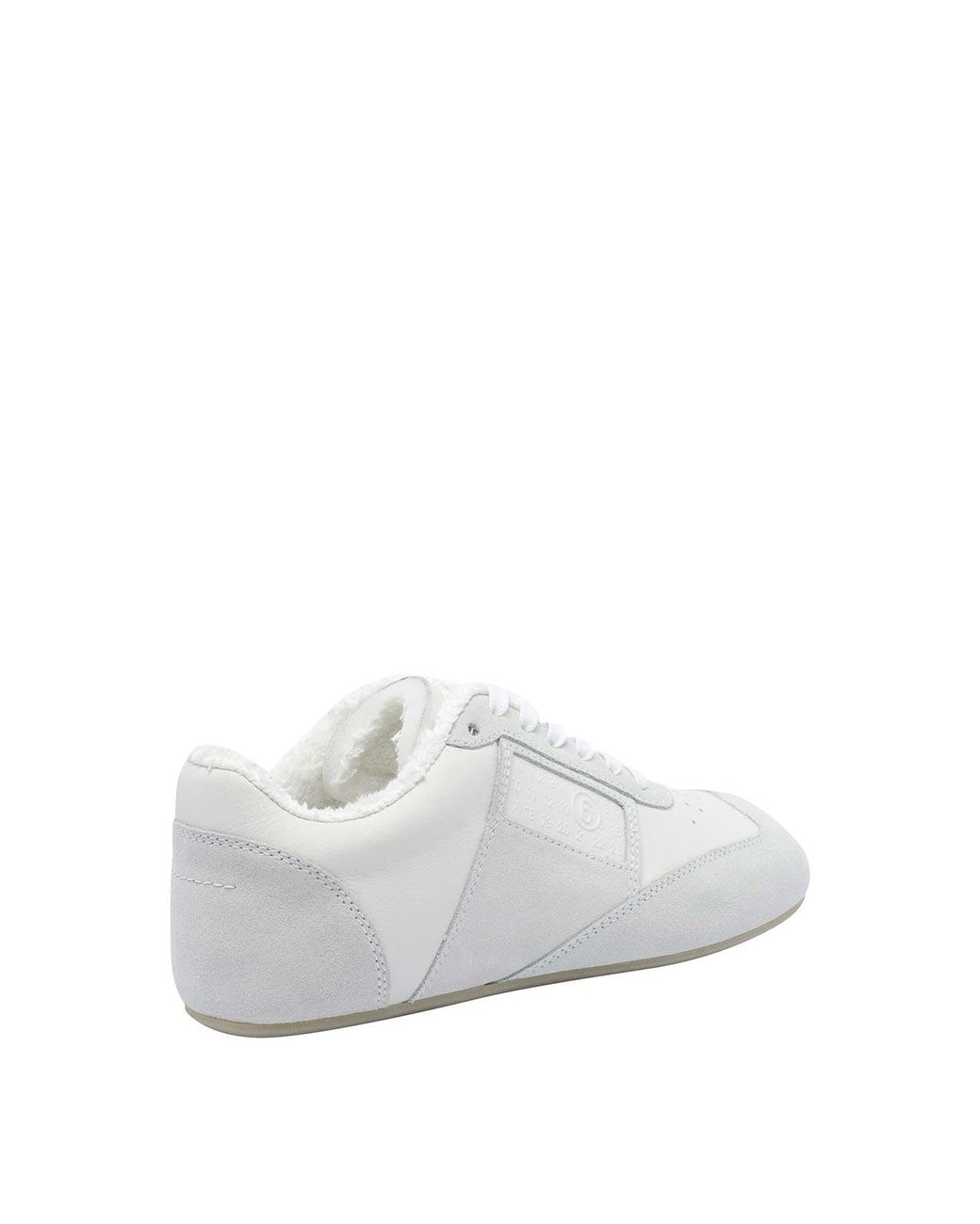 MM6 by Maison Margiela White Anatomic Sneakers