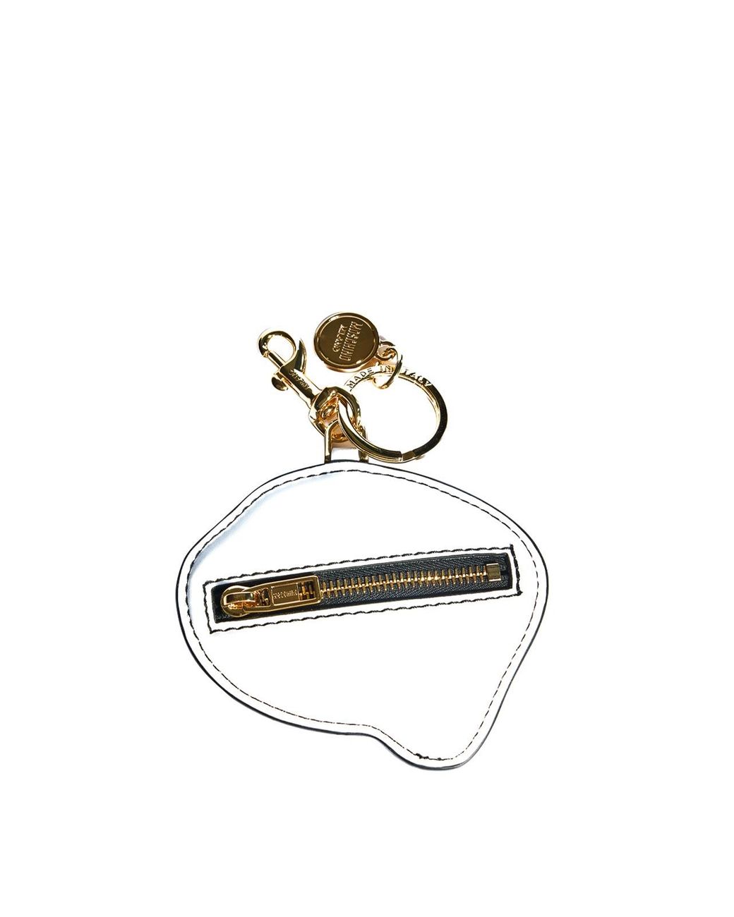 Moschino Metallic Egg Keychain Charms