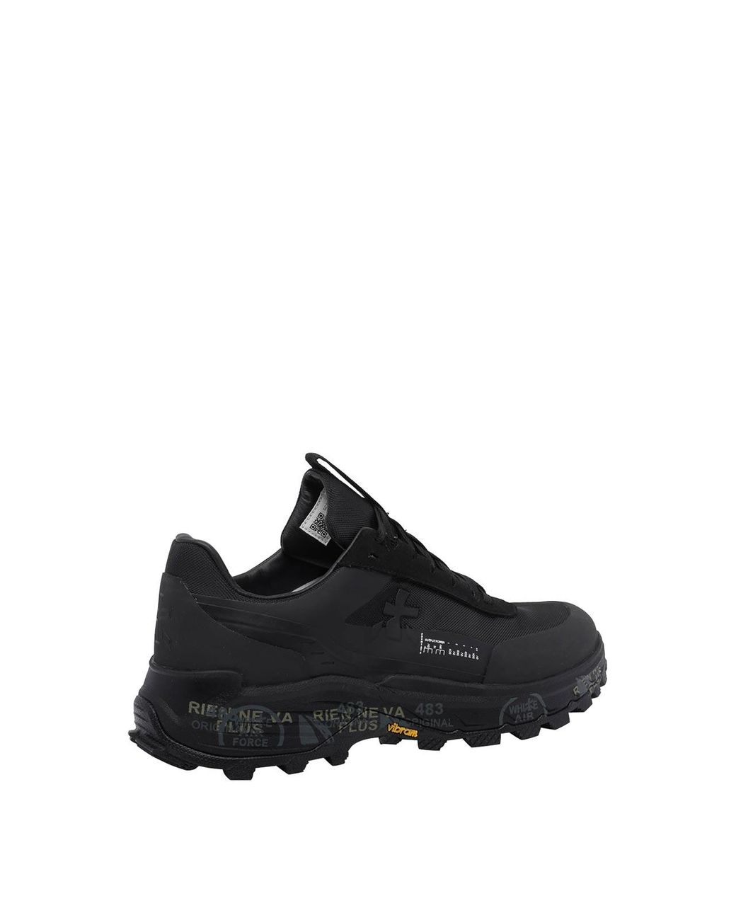 Premiata Black Devin Sneakers for men