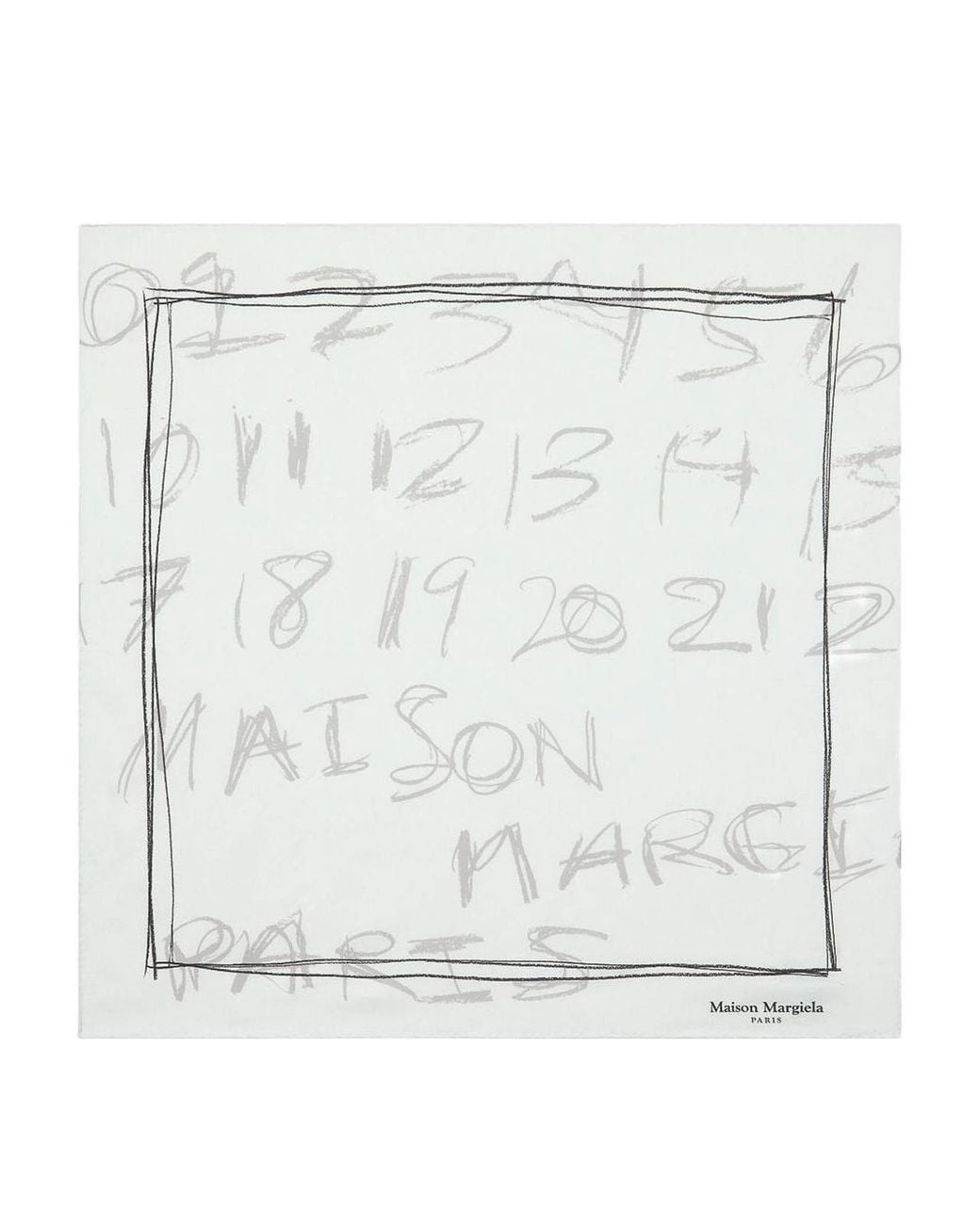Maison Margiela Blue Foulard