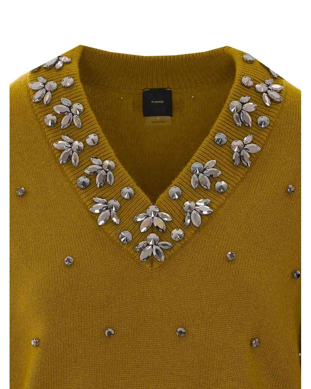 Pinko Green Pigolo Sweater