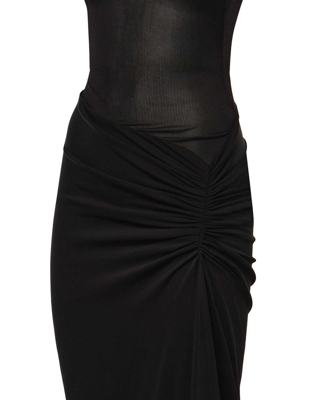 Suéter Con Cuello Alto Christopher Esber de color Black