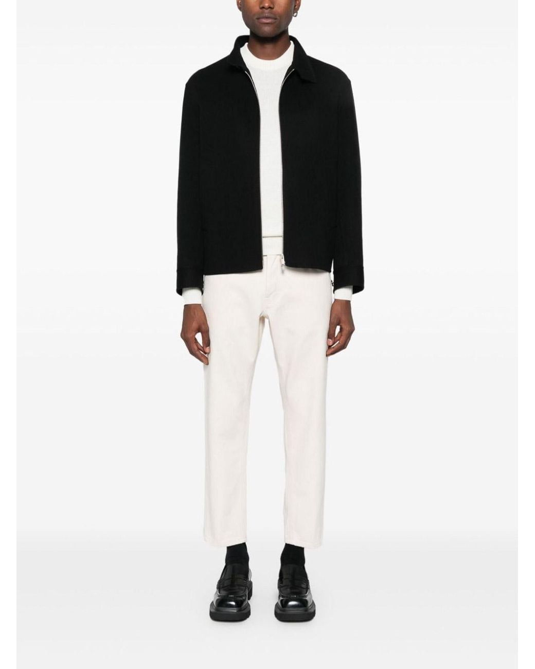 Lardini Black Casual Jacket for men