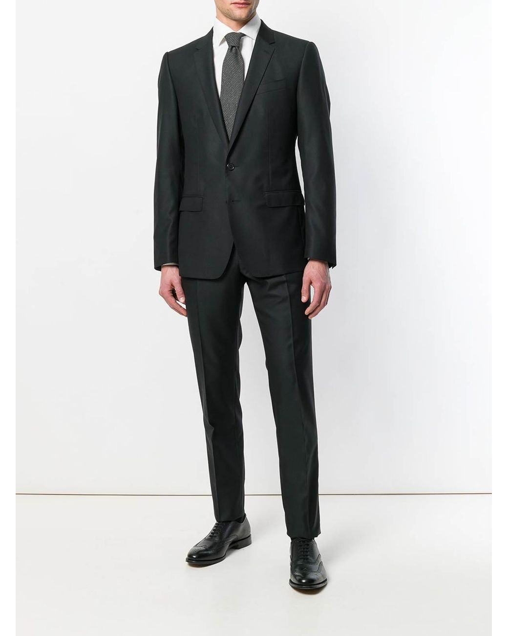 Dolce & Gabbana Black Two Piece Suit for men