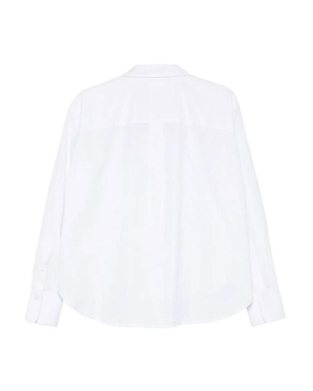 Victoria Beckham White Cotton Shirt