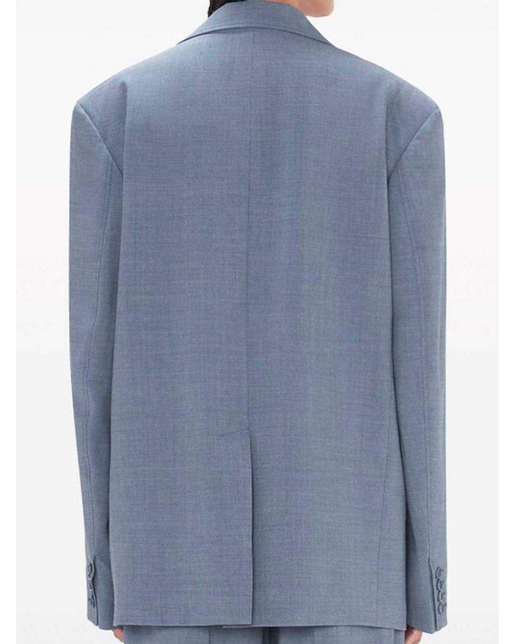 J.W. Anderson Blue Single-Breasted Jacket