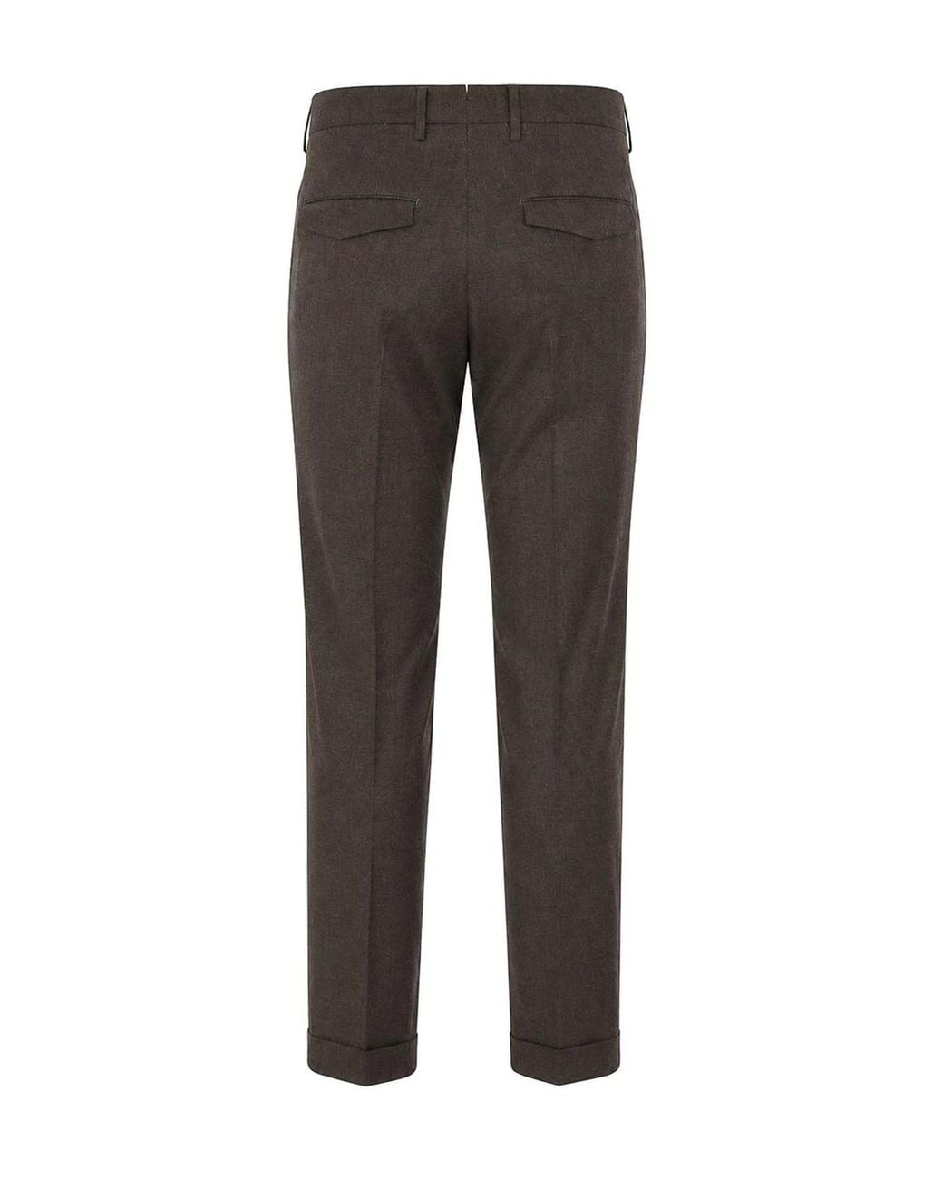 PT Torino Gray Master 1P Slim Trousers for men