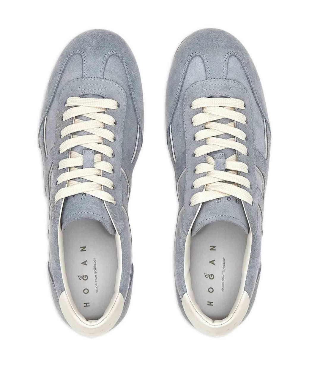 Hogan Gray Olympia Suede Sneakers