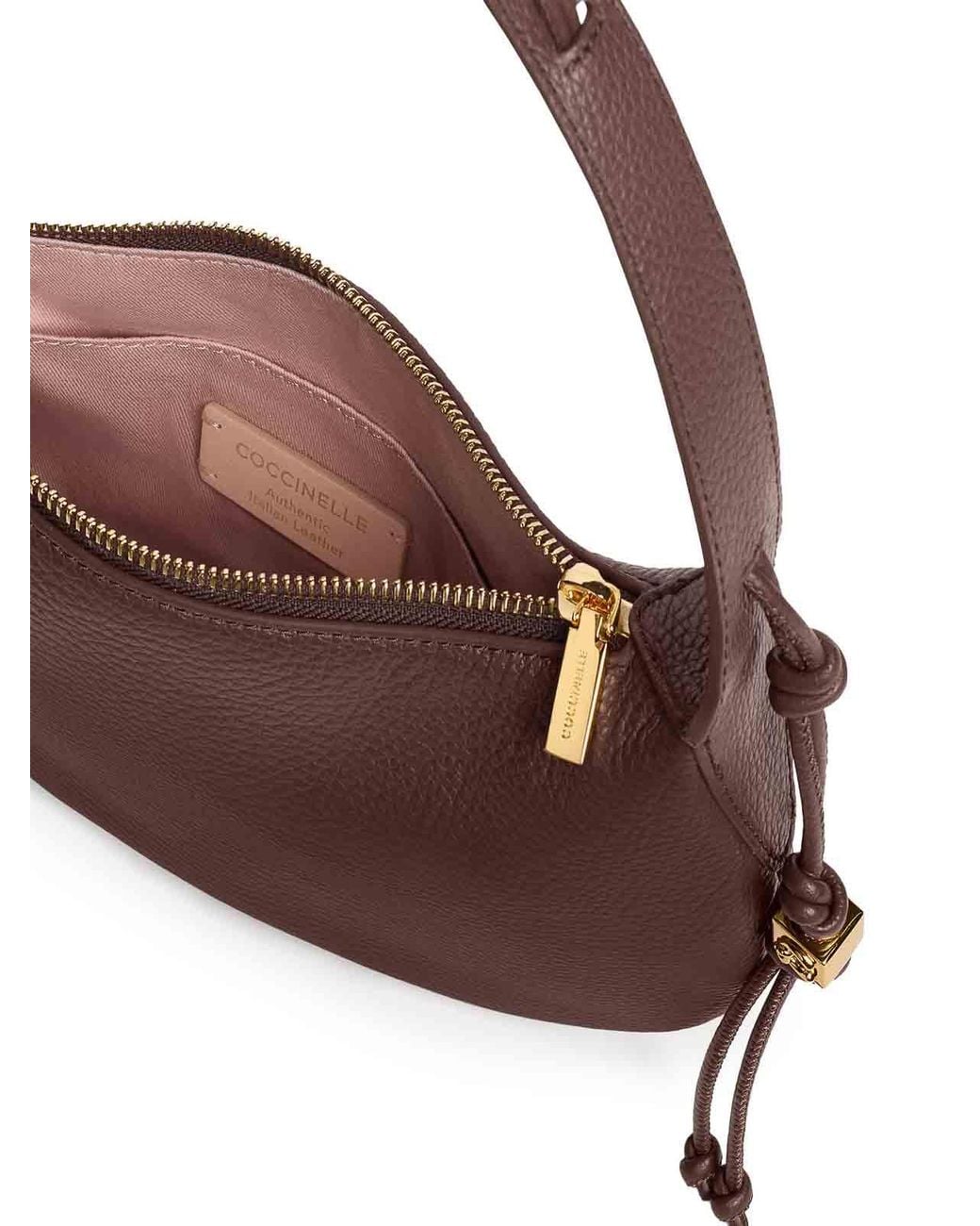 Borsa A Tracolla di Coccinelle in Brown