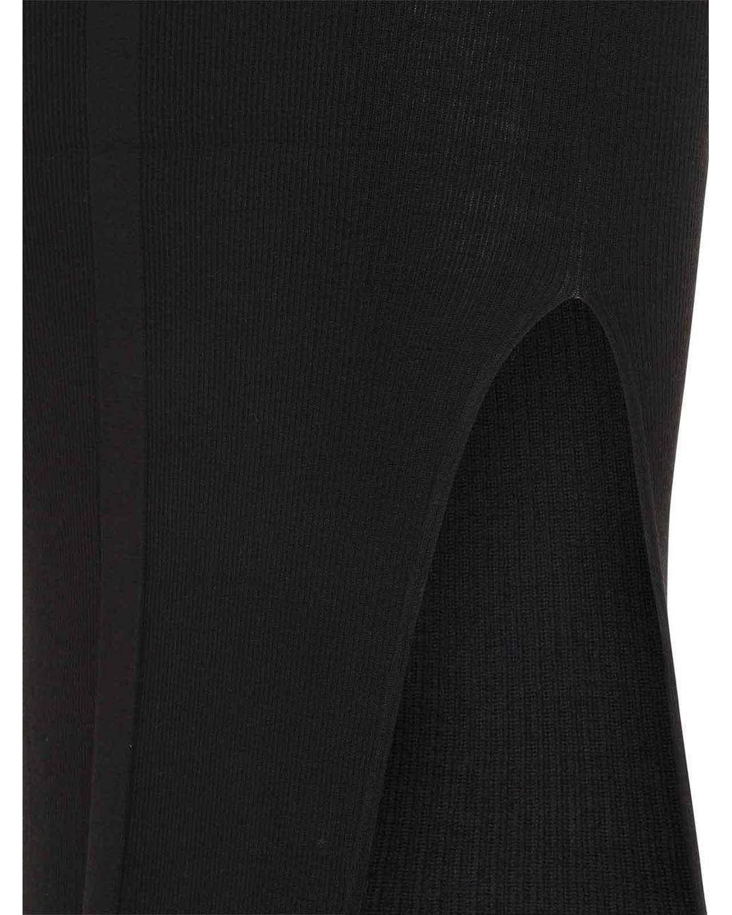 Rick Owens Black Sacriskirt