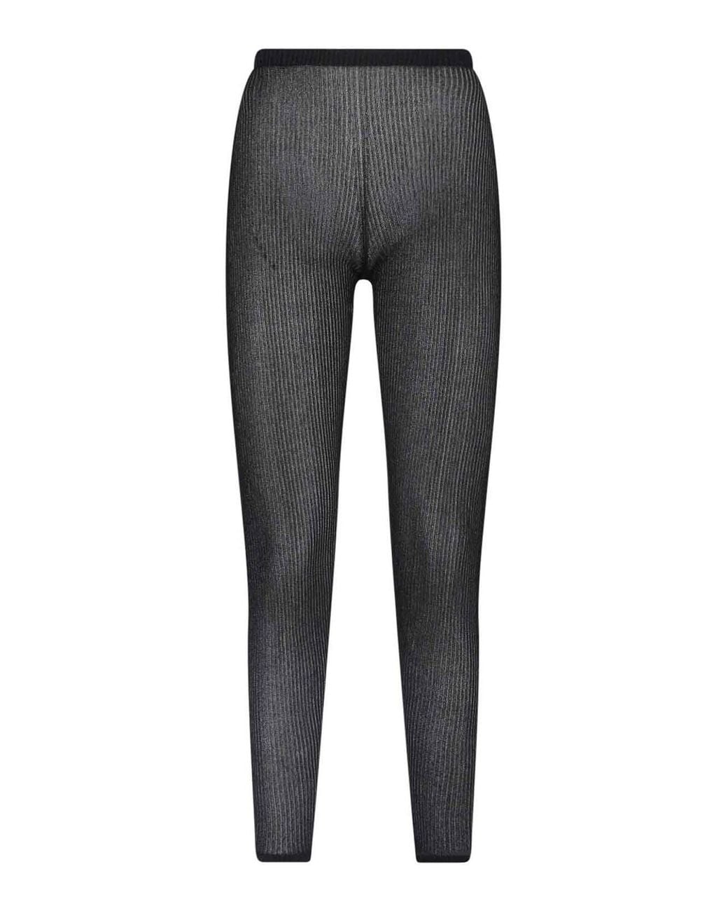 Dondup Gray Knitted Leggings