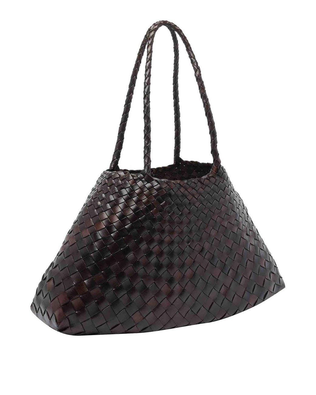 Dragon Diffusion Black Large Santa Croce Shoulder Bag
