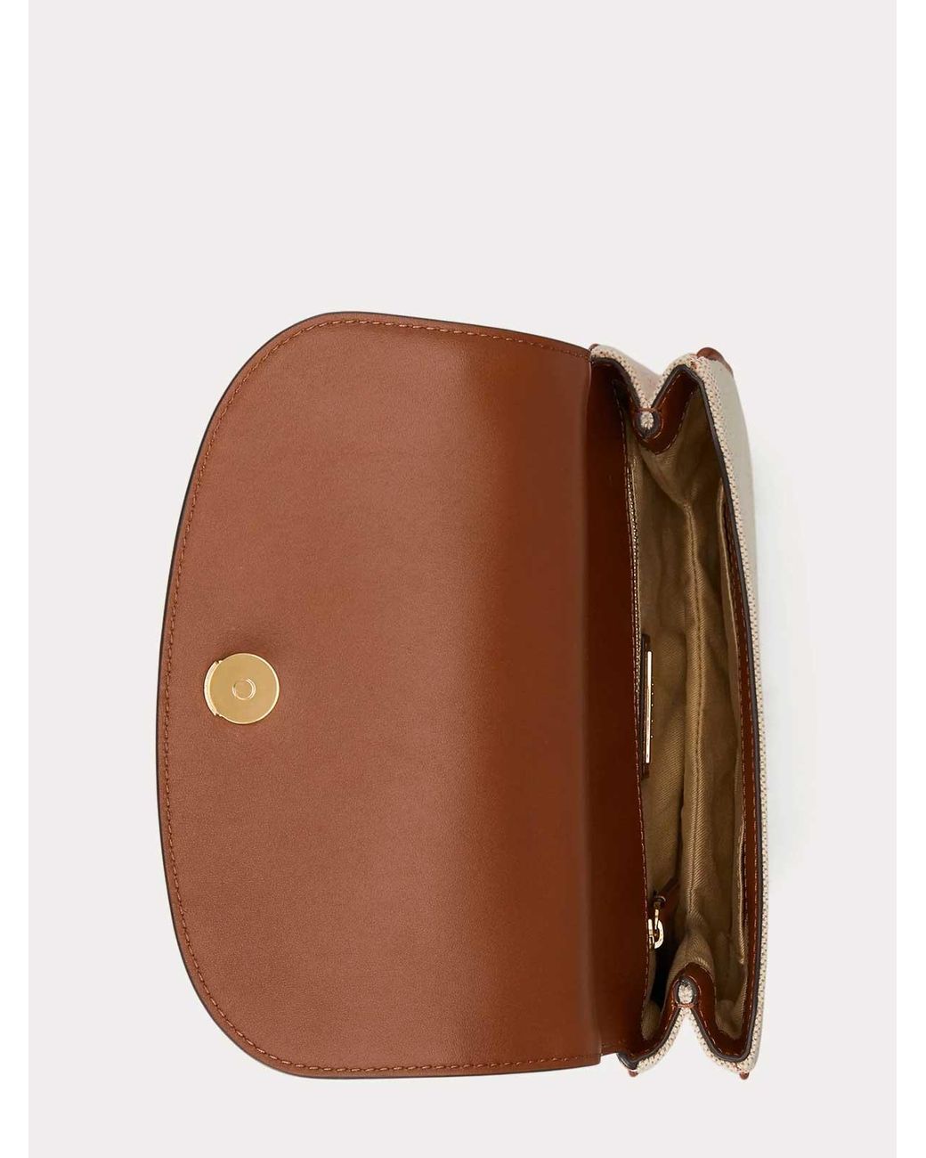 Ralph Lauren Brown Marcy Crsbdy-Crossbody-Medium