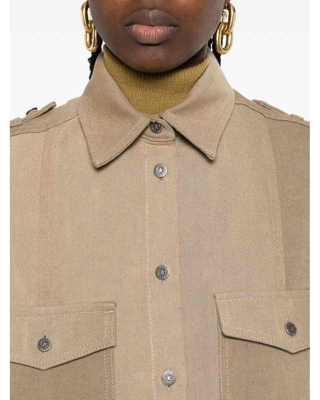 Golden Goose Deluxe Brand Natural Vest