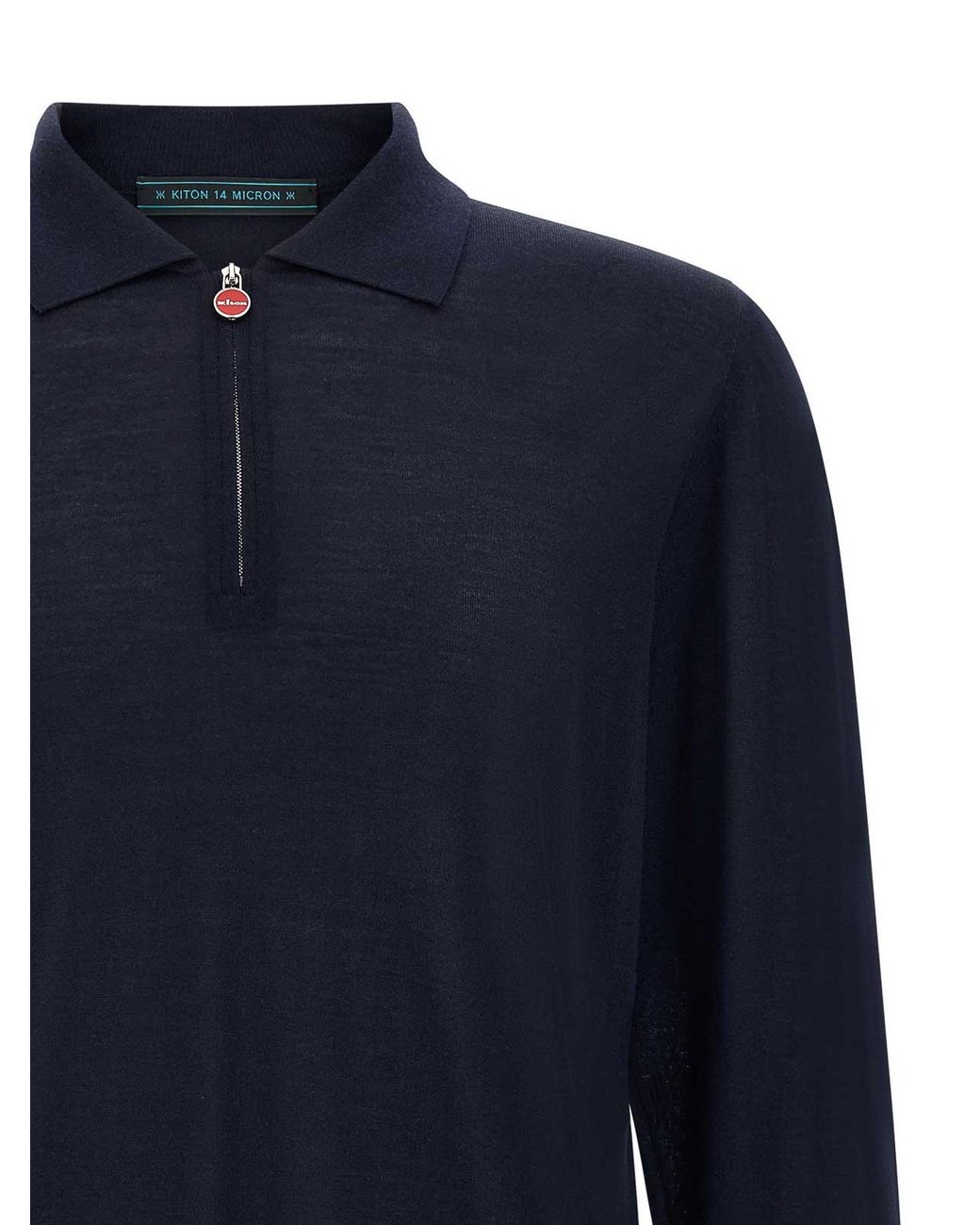 Polo Kiton pour homme en coloris Blue