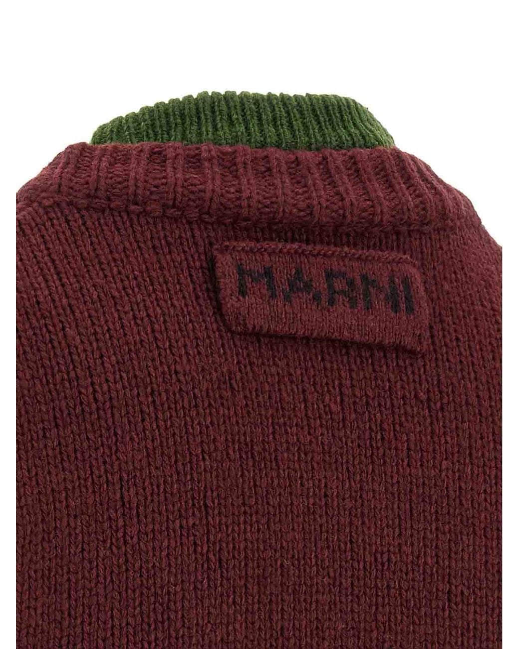 Marni Red Knit Vest