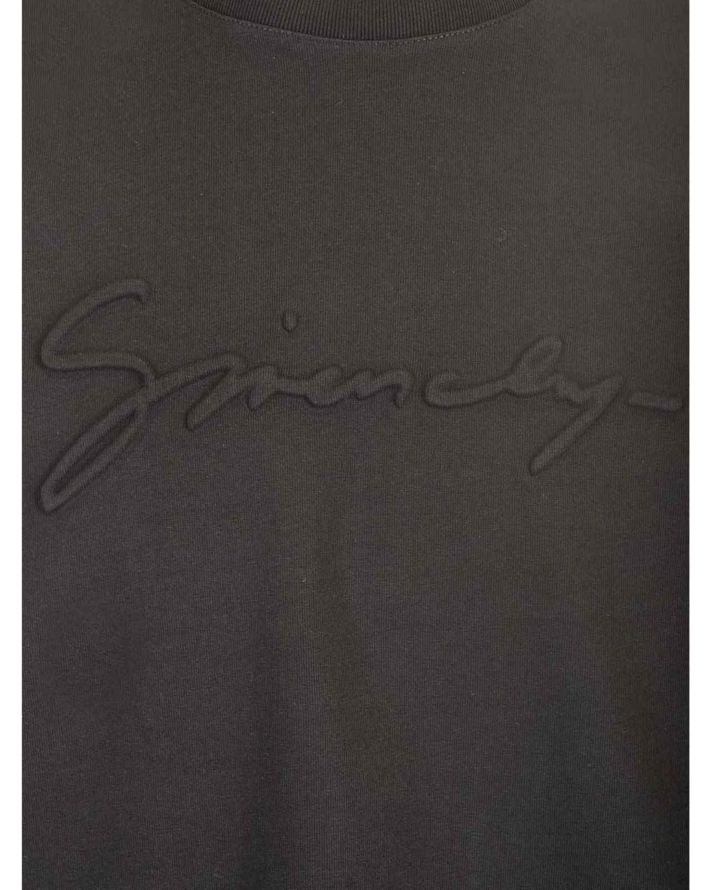 Givenchy Black Long-Sleeved T-Shirt for men