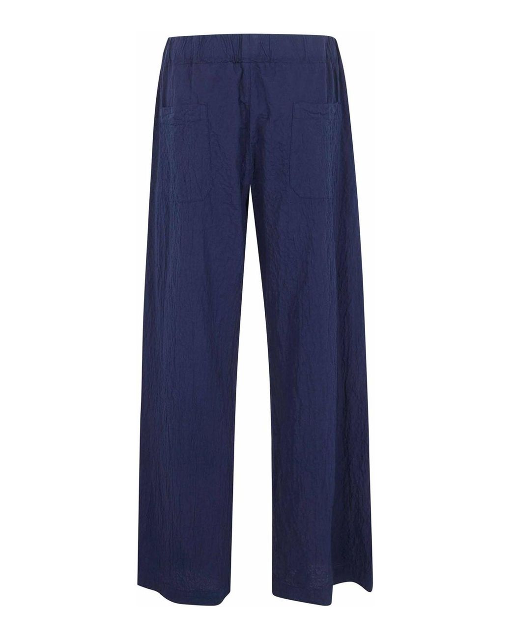 Labo.art Blue Diana Rock Cotton Straight Trousers