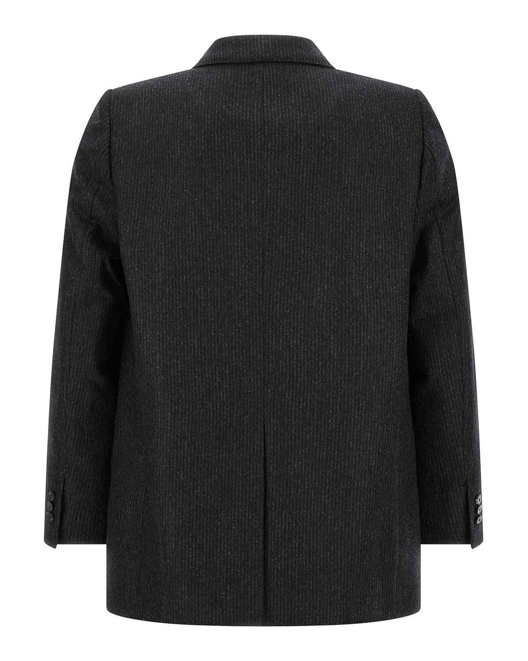 Alberto Biani Black America Wool Blazer