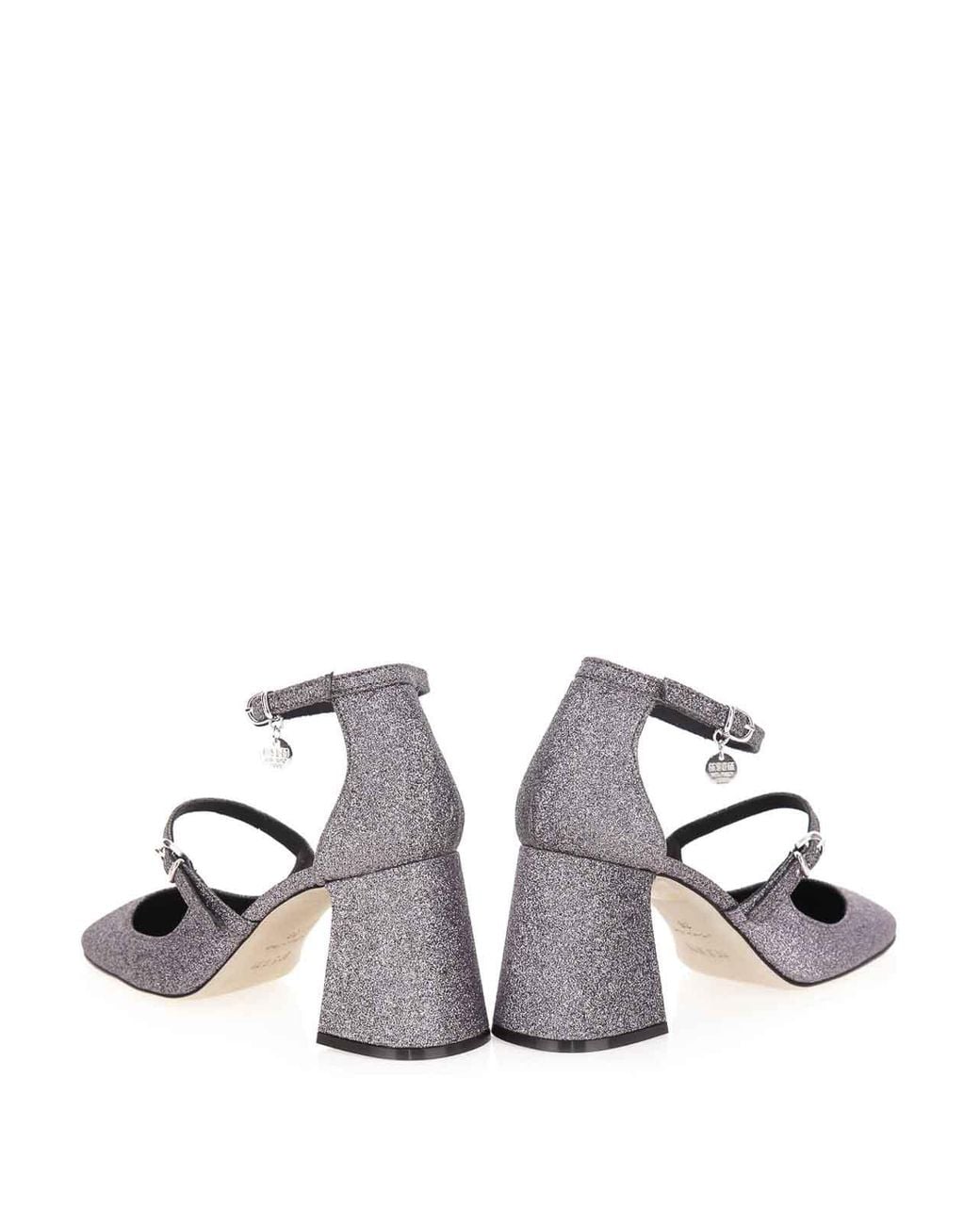Pompa Glitterata di MSGM in White
