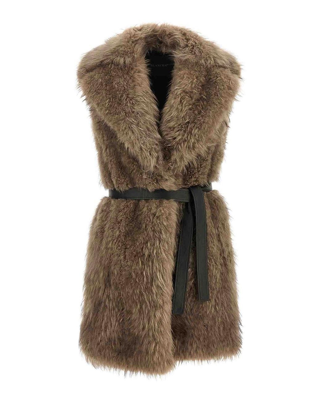 Blancha Brown Tipping' Vest