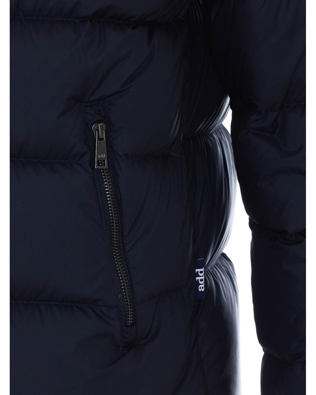 Add Blue Cocoon Down Jacket for men