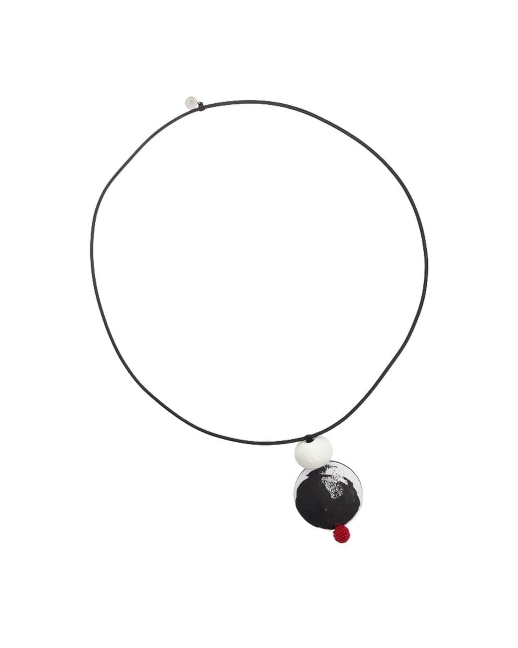 Maria Calderara Metallic Handmade Necklace
